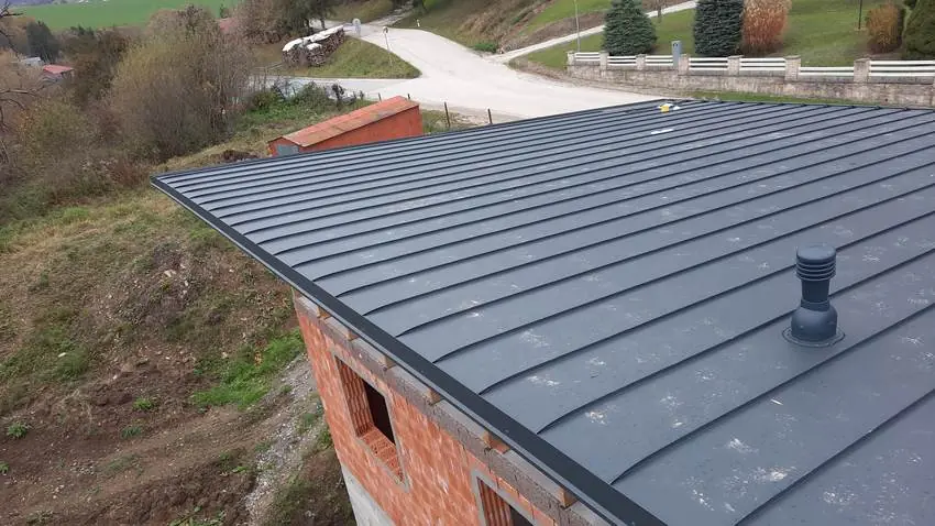 Falcovaná plechová krytina 25, Kysuce