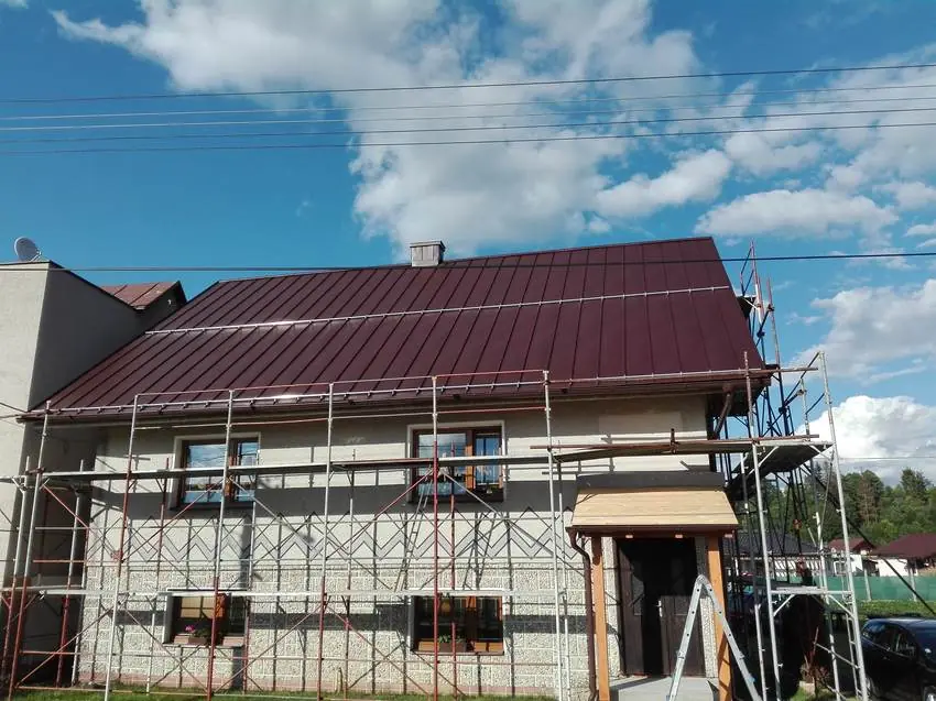 Falcovaná plechová krytina 40, Kysuce