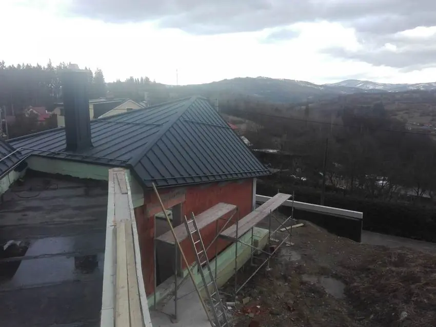 Falcovaná plechová krytina 44, Kysuce