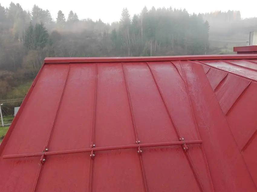 Falcovaná plechová krytina 71, Kysuce