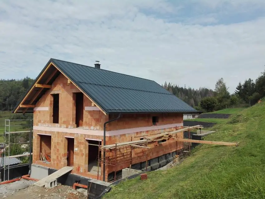 Falcovaná plechová krytina 81, Kysuce