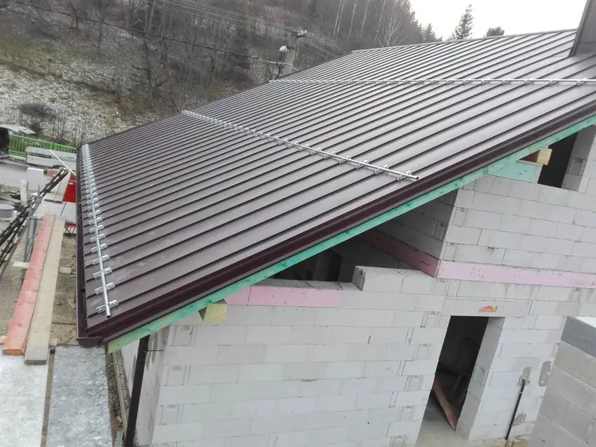 Falcovaná plechová krytina 87, Kysuce