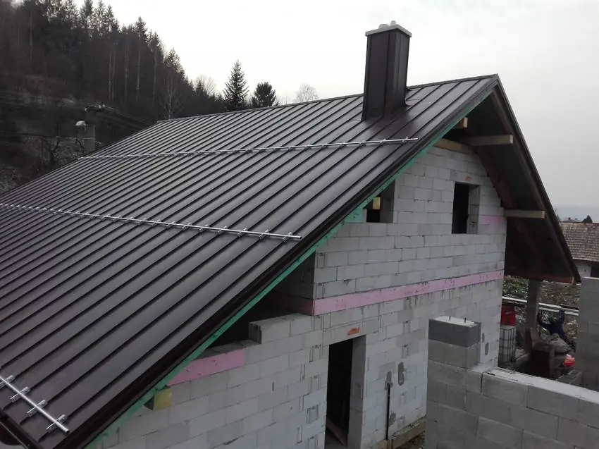 Falcovaná plechová krytina 88, Kysuce
