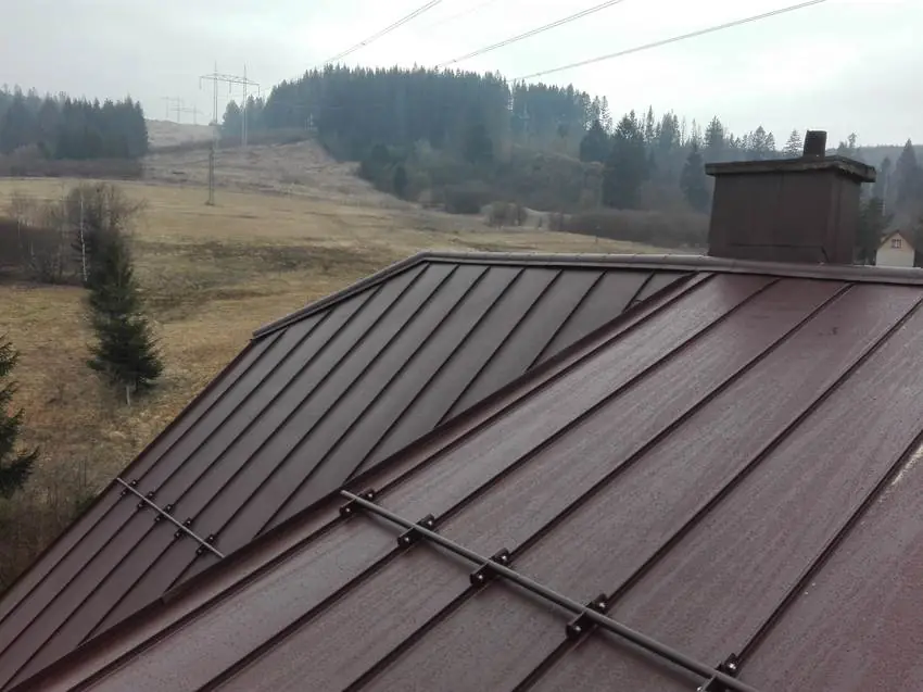 Falcovaná plechová krytina 102, Kysuce