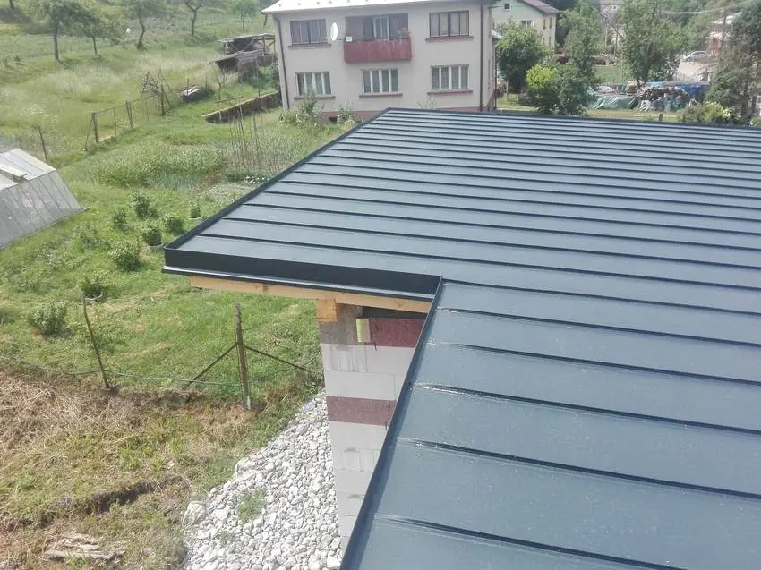 Falcovaná plechová krytina 106, Kysuce