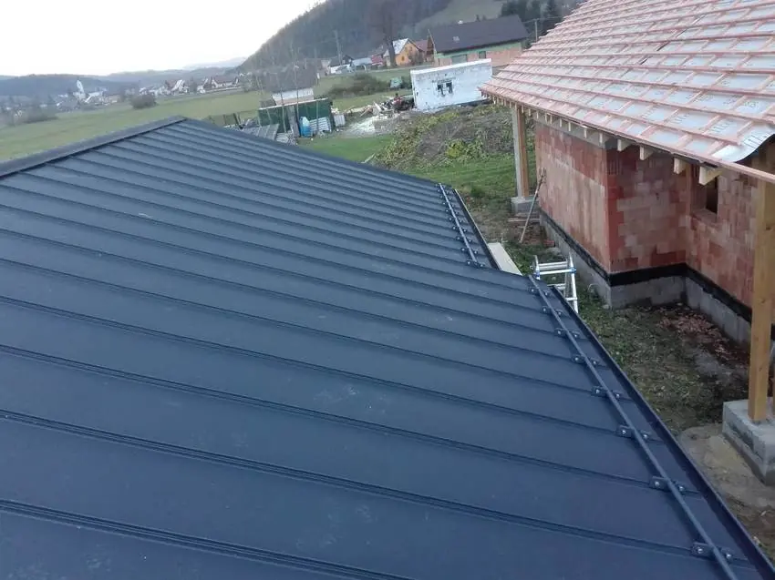 Falcovaná plechová krytina 112, Kysuce