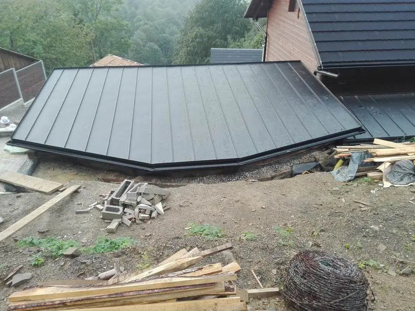 Falcovaná plechová krytina 141, Kysuce