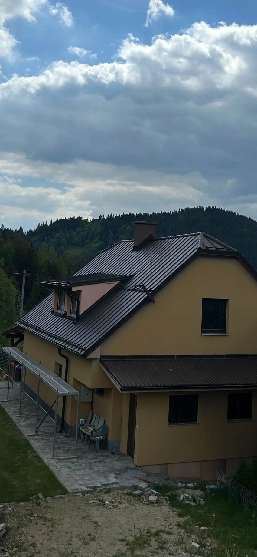Falcovaná plechová krytina 150, Kysuce