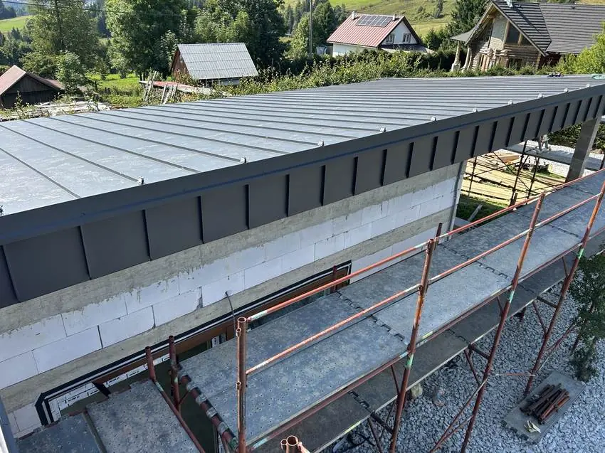 Falcovaná plechová krytina 153, Kysuce