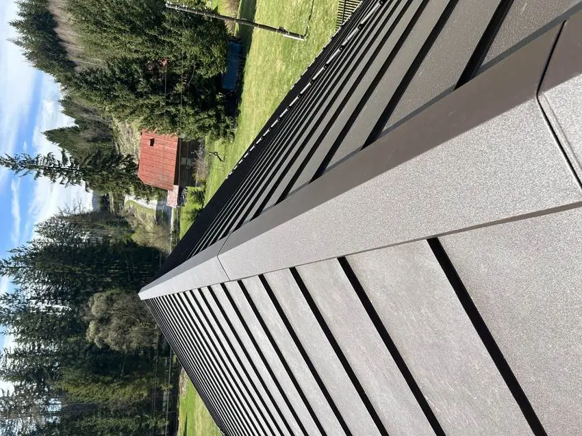 Falcovaná plechová krytina 166, Kysuce