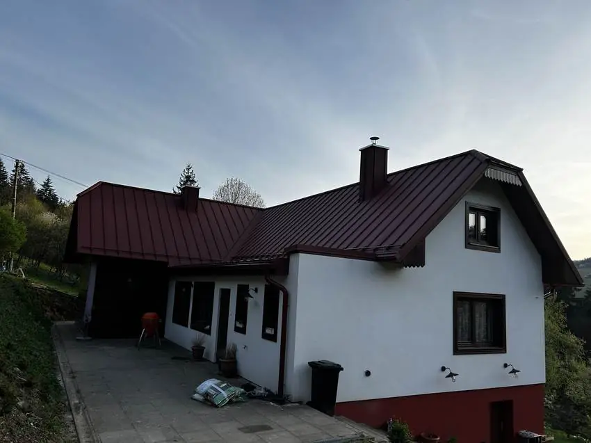 Falcovaná plechová krytina 195, Kysuce
