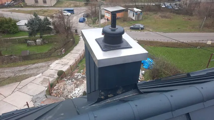Oplechovanie komína 7, Kysuce