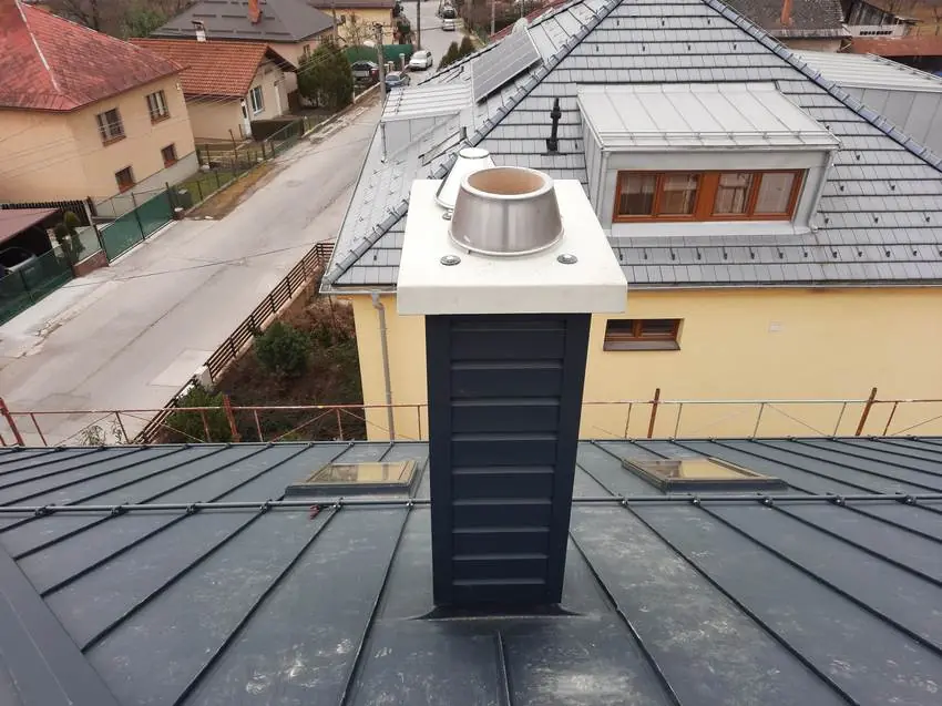 Oplechovanie komína 18, Kysuce